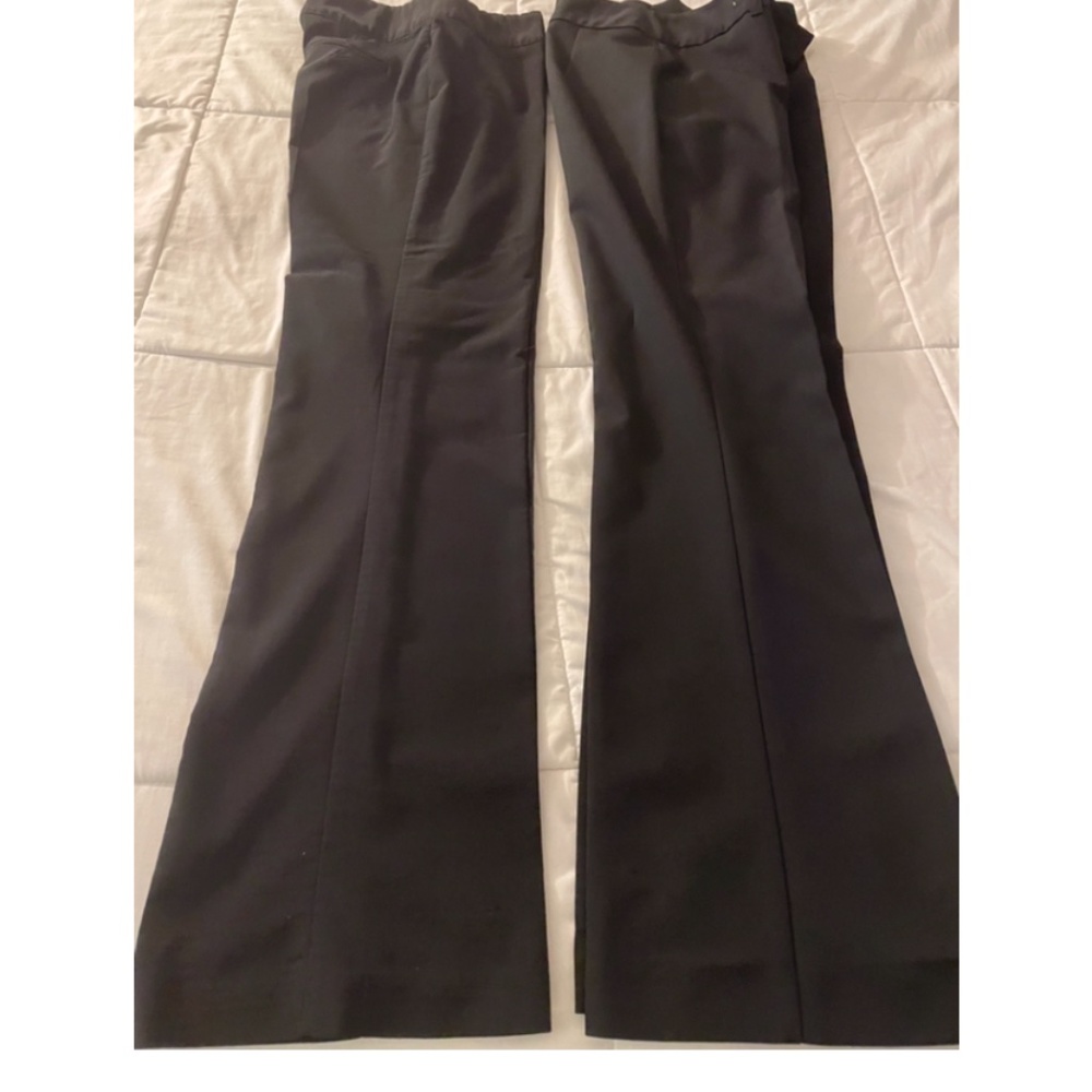 2 black dressy pants size 9/7